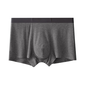 Culotte <span class=keywords><strong>thermique</strong></span> en spandex antibactérien à taille moyenne pour hommes avec sous-vêtement en tissu respirant tricoté pour hommes - Product Image 1