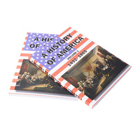 Impression personnalisée en gros Histoire offset Impression Livres anglais Boîte Magazine Catalogue Chine-Made Papier Durable Carton
