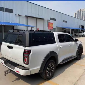 HERUI HR-UT อุปกรณ์เสริมรถกระบะคุณภาพเยี่ยมรุ่นอัพเกรดแบบสามประตู ETC หลังคาสูงครึ่งความสูง กล่องท้ายสีสั่งทำพิเศษ - Product Image 1