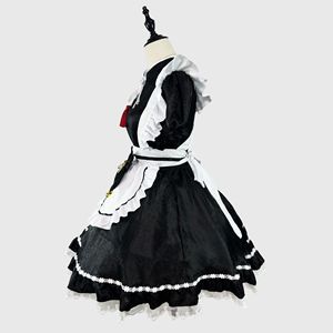 Chinese Style Jacquard Lolita Maid Dress Plus Size Cosplay Costume Spring 2024 Artistic Retro Polyester Fabric - Product Image 3