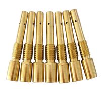 Support de pointe de contact en laiton OTC350A pour torche de soudage MIG, connecteur de torche de soudage pour pistolet de soudage CO2 Mig Mag, pièces de rechange