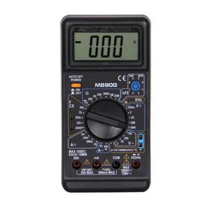 Multimètre numérique M890G avec fonctions de mesure de température et de fréquence, grand écran LCD, avomètre. - Product Image 3
