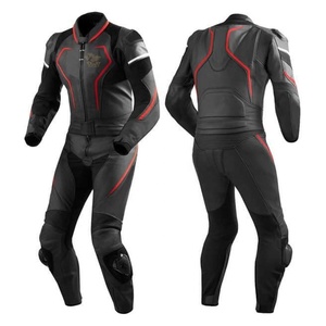 Trajes de carreras de motos de una pieza al mejor precio trajes de moto superventas de cuero genuino impermeables hechos en Pakistán - Product Image 2