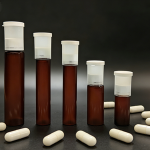 Empty 20ml 25ml 30ml Amber <strong>Lean</strong> Plastic Cough Full Syrup Bottle for sealed Cough Mold Free Shipping - Product Image 3