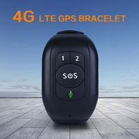 Reloj Inteligente con Rastreador GPS 4G V48 para Monitoreo de Personas Mayores, Llamada de Emergencia SOS, Alarma de Caídas, Pulsera con Rastreador GPS para el Cuidado de la Salud