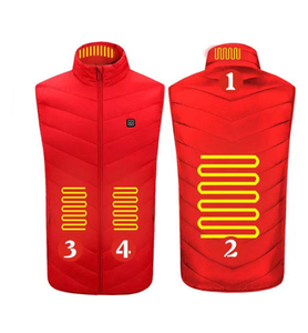 Chaqueta calefactable recargable con batería, traje de buceo, chaleco calefactable de camuflaje para hombre, chaqueta de plumón. - Product Image 3