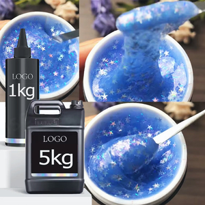 OEM Friendly <b>Star</b> Gel Builder Hema Free <b>Star</b> Sequin Nail Builder Extension Blue Gel Odorless Mirage <b>Star</b> Painless Gel Builder - Product Image 1
