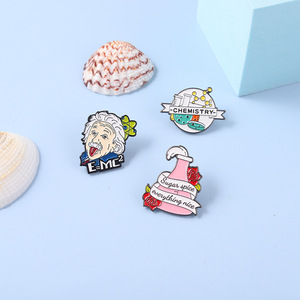 Broche en forme de flacon conique pour expérience de chimie, boîte de Pétri, corsage, sac à dos Einstein, chemisier - Product Image 6