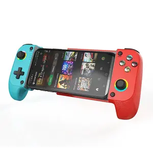 Nintendo स्विच के लिए मोबाइल फोन गेमपैड वायरलेस नियंत्रक के साथ एंड्रॉइड आईओएस पीसी 6-अक्ष सोमैटोसेंसरी नियंत्रक हैंडल