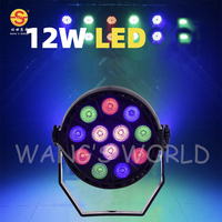 DMX512 12 perles RGB Led lumière de scène Disco Par lumière pour DJ piste de danse fête de mariage