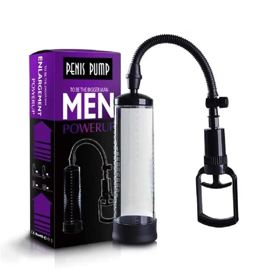 Bomba de aumento manual para pênis, brinquedo sexual adulto, masturbador poderoso para homens, ampliador de pênis masculino