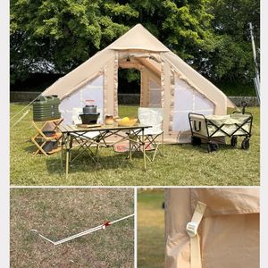<span class=keywords><strong>Tente</strong></span> gonflable de camping d'extérieur avec protection contre la pluie et pare-soleil intégrés, commande minimum pour les fêtes, en tissu Oxford - Product Image 6
