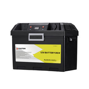 Alimentation de <span class=keywords><strong>Camping</strong></span> intelligente en plastique USB solaire Lifepo4 12V boîte de batterie avec onduleur 500W - Product Image 1