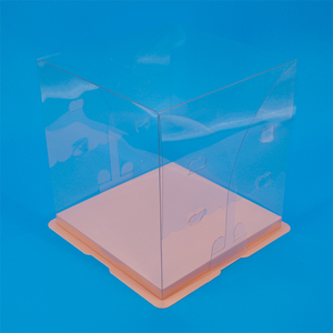 Caja Cuadrada Transparente Multifuncional para Pastelería, Apta para Alimentos, Popular en INS, Caja para Torta - Product Image 2