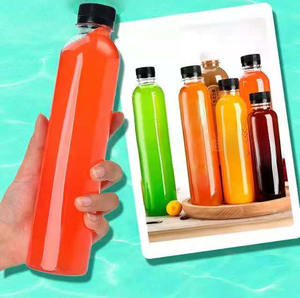 Botellas de plástico con labios para zumo, 16oz - Product Image 1