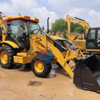 Bester Preis CAT430F Baggerlader 4x4 Radmaschine mit Niedriger Betriebsstundenzahl Gebrauchter Caterpillar 430F2 416 420 Retroexcavadora zum Verkauf