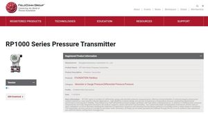 Série RP1000 en silicium monocristallin RKS OEM avec écran LCD -40°C et diaphragme Hastelloy C - Product Image 3