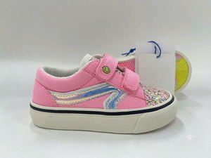 Zapatillas Casuales Vulcanizadas para Niños, las Más Vendidas en Vietnam, con Parte Superior de Malla Transpirable, Revestimiento de Gamuza, Suela de Goma, Cierre de Velcro, Venta al Por Mayor - Product Image 6