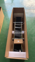 Convoyeur à bande électrique semi-automatique à vitesse réglable pour l'emballage du papier et du bois, vente directe usine, compatible PVC/PU/caoutchouc