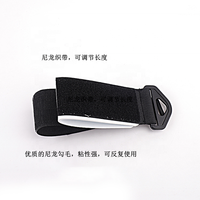 Vente en gros populaire Logo personnalisé Caoutchouc EVA Extérieur Sport Ski Reliure Alpine Crochet Boucle Ski Strap