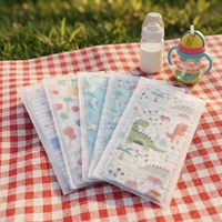 Bavoirs jetables pour bébé MOMSBIB avec poche, imperméables et doux, absorbants, pour tout-petits, option de logo personnalisé