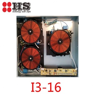 Table de cuisson à induction à trois brûleurs avec biseaux sur quatre côtés - Product Image 4