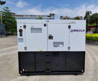 Générateur diesel silencieux à cadre ouvert DETUZ MECCA POWER MC825DE 600KW/750KVA refroidi par eau, efficacité de 95%, triphasé 60Hz, télécommande automatique