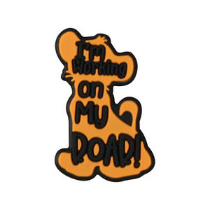 New Model CE Certified Cartoon Lion Silicone Irregular Shape Straight-hole String <b>Pen</b> Beads for Children's DIY <b>Animal</b> Beads - Product Image 5