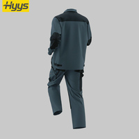 Vêtements de travail pour hommes personnalisés, résistants à l'usure et à la saleté, ensemble de salopettes de travail, vêtements de travail pour atelier de construction, vestes et pantalons