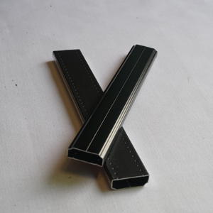 Espaciador de Aluminio Pintado No Flexible para Puertas de Doble Acristalamiento y Accesorios de Vidrio Aislante con Tira de Aluminio - Product Image 1