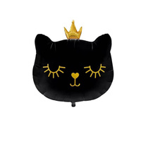 Ballon de chat dans un super joli ballon rose Hello Kitty pour anniversaire ballon en aluminium gonflé