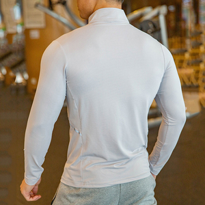 Camiseta de Compresión para Gimnasio para <span class=keywords><strong>Hombre</strong></span> Ropa de <span class=keywords><strong>Fitness</strong></span> de Manga Larga para Correr Camiseta Masculina de Secado Rápido Ropa Deportiva - Product Image 2