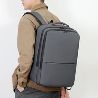 Mochila de Gran Capacidad, Simple y Moderna, Multifuncional, con Logotipo Personalizado, Bolsa para Computadora, Bolsa de Viaje de Calidad