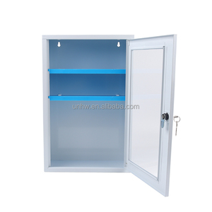 Botiquín de Primeros Auxilios Metálico para el Lugar de Trabajo - Gabinete de Pared con 3 Estantes, Botiquín Vacío, Botiquín de Primeros Auxilios Metálico Grande para Oficina, Grado Comercial - Product Image 5