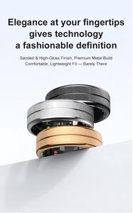 Vente flash - Bague intelligente en acier inoxydable R04S - Utilisation de 5 à 7 jours - Surveillance de la fréquence cardiaque et de l'oxygène sanguin <span class=keywords><strong>24h</strong></span>/24 - 7 tailles disponibles - Expédition rapide - Product Image 5