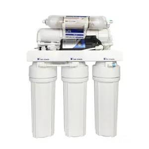 Purificateur d'eau électrique à osmose inverse à 5 étages RO 24V avec système de purification d'eau domestique de pompe de surpression