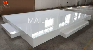 منصة رقص بيضاء من الأكريليك للحفلات والأعراس من إنتاج المصنع الأصلي - Product Image 2