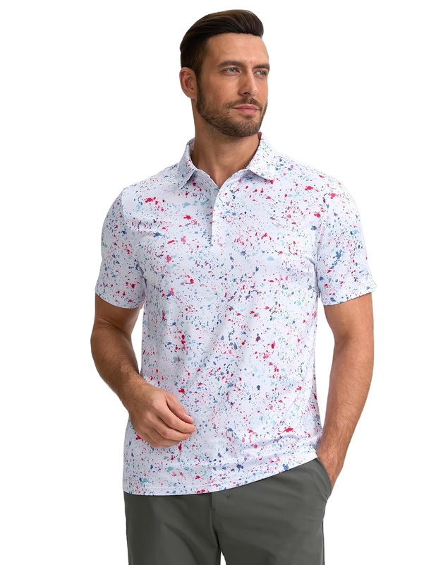 Manufacturer Sublimation Golf Polo Dry Fit
