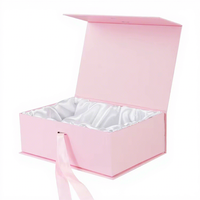 Boîte d'emballage en carton avec fermeture magnétique, design personnalisé avec logo, pour cadeau