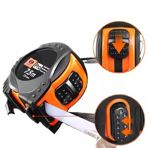 3M 5m 7.5m Metric Băng Cai Trị cm 10ft 16ft 25ft công cụ đo lường Cai Trị Metric và feet đo băng biện pháp - Product Image 1