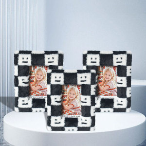 Cornice <span class=keywords><strong>Portafoto</strong></span> in Peluche Personalizzata con Logo, Stile Europeo, Espositore Rettangolare in Tessuto Teddy con Colore Personalizzato - Product Image 6