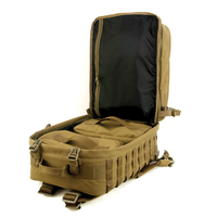 Sac à dos médical tactique grande capacité pour opérateur, étanche, pour le sport et les voyages, avec système Molle et fermeture éclair