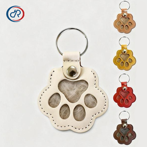 Portachiavi con Pendente per Conservare Peli di Cani e Gatti, Decorazione Creativa per Ricordo di Animali Domestici - Product Image 1