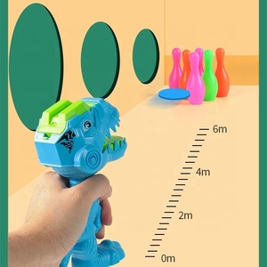 Jouet électronique en plastique pour enfants, pistolet avec éjection d'animaux et <span class=keywords><strong>jeux</strong></span> de tir, encourage la jeu actif et l'imagination - Product Image 6