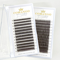 Extensions de cils en gros, couleur marron camélia, plusieurs longueurs B C D LB LC M, volume, Easy Fans, fournitures pour cils
