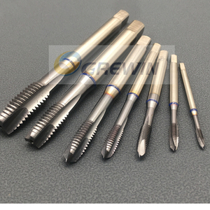 Jeu de tarauds et filières en acier rapide Cobalt, tarauds métriques avec revêtement, tailles M3 M4 M6 M10 M12, outil de filetage interne fiable - Product Image 2