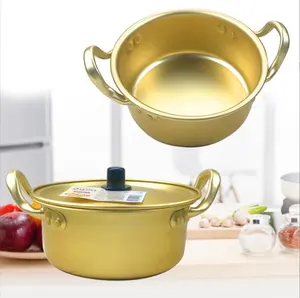 Máquina Coreana de café saludable, juego de Pasta, olla de <span class=keywords><strong>aluminio</strong></span> de calidad completa con mango - Product Image 1