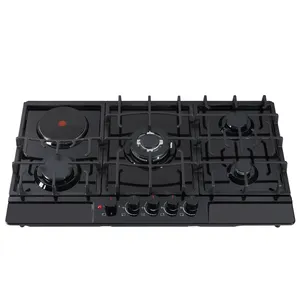 Hot Sale 5 Burner Ceramic Electric Radiant Cooker Built In Gas Hob