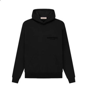 Sudaderas con Capucha Extra Grandes de Algodón Personalizadas de Lujo con Estampado de Silicona 3D, Color Avena Claro y Oscuro, Colección Esencial SS22 - Product Image 6