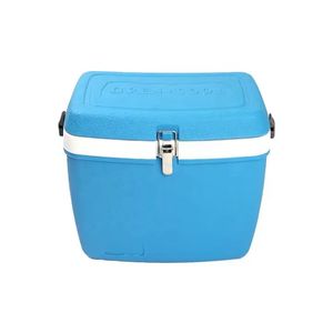 Caja de transporte de vacunas veterinarias, contenedor enfriador aislado de grado médico de 12L con asa para vacunas de ganado y aves de corral - Product Image 1